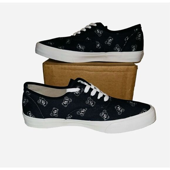 Undercover by Jun Takahashi Blindfold Bear canvas sneakers size L 9-11 - Picture 2 of 7